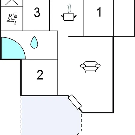 בית נופש Frische Brise 18 - Dorf 3